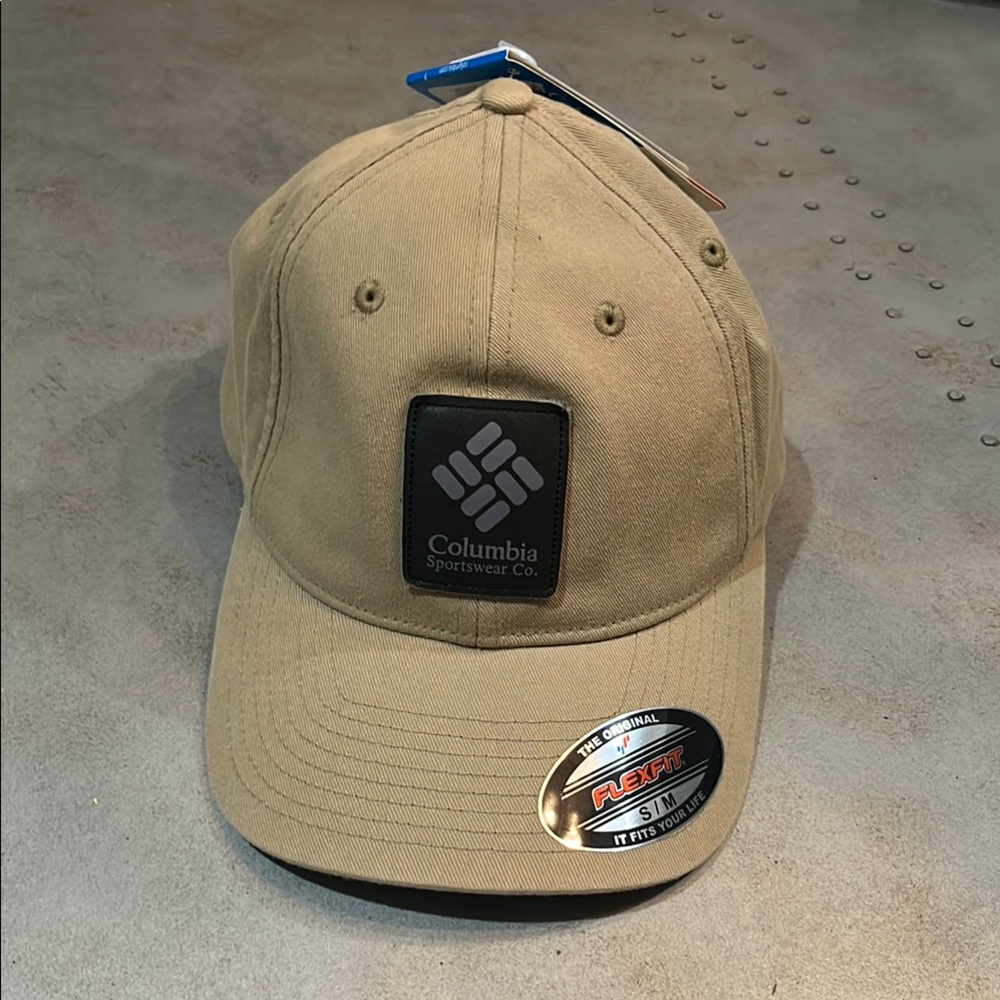 Columbia Tan Classic Hat with Logo Patch